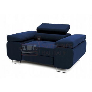 „Wild Corner“ sofos komplektas + fotelis + pufas